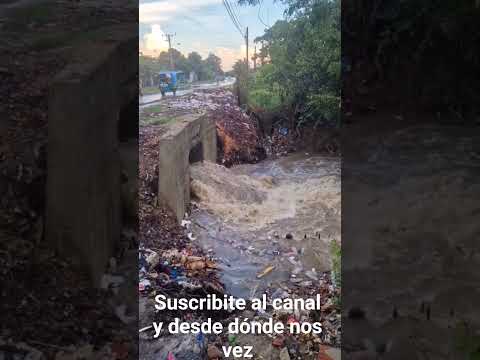 Primer aguacero de Mayo, en Las Tunas, 😱 🌵🇨🇺