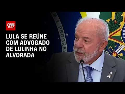 Lula se reúne com advogado de Lulinha em meio a investigações da PF | CNN PRIME TIME