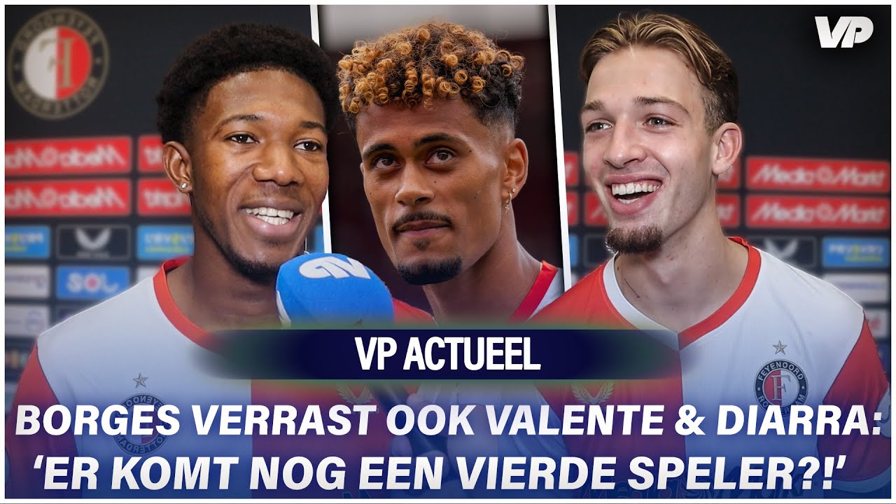 Thumbnail for article: Diarra en Valente compleet verrast voor helikoptervlucht: 'Komt er nog een vierde'