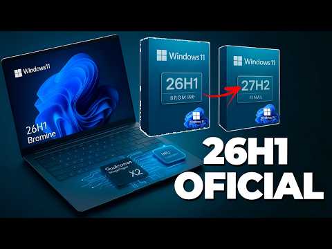 Adeus Windows 11 25H2! LANÇAMENTO EXCLUSIVO do Windows 11 26H1 OFICIAL + Windows 11 27H2