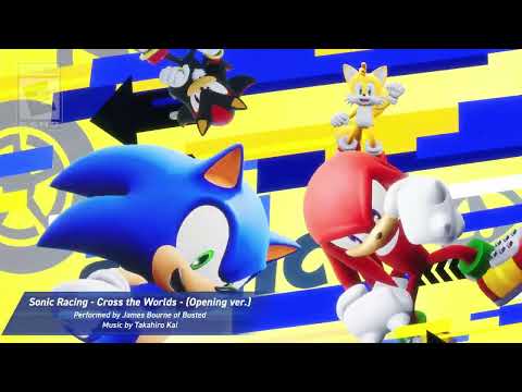 Sonic Racing Cross Worlds Opening But It's Sonic Speed Riders from Sonic Riders