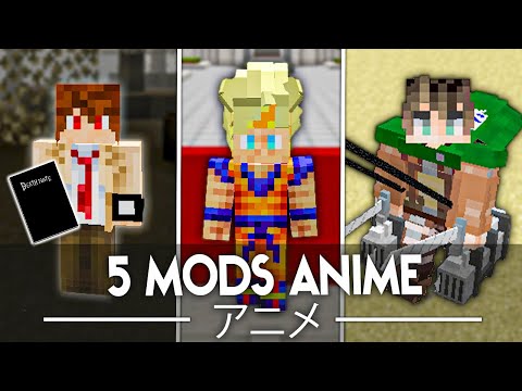 Mind-Blowing Anime Mods for Minecraft 😱🕹️ #2!