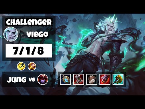 Viego vs Shyvana EU Challenger JUNGLE (7/1/8) - v11.16