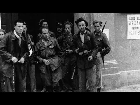 Canzone dei Partigiani Reggiani - White Army, Black Baron Italian Version (WITH INTRO) (Sub ENG)