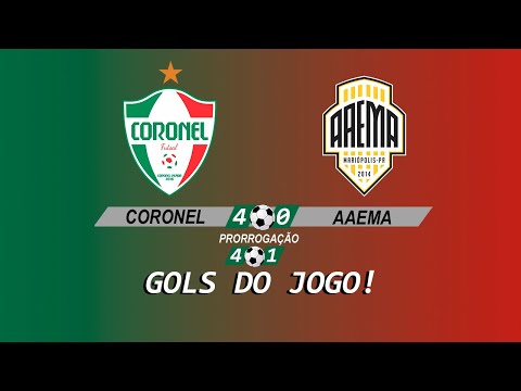 GOLS DO JOGO ENTRE CORONEL FUTSAL E AAEMA MARIÓPOLIS