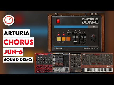 Arturia Chorus Jun-6 Free Plugin With U-he Synthesizers (Sound Demo)