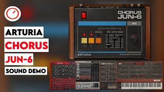 Video thumbnail for Arturia Chorus Jun-6 Free Plugin With U-he Synthesizers (Sound Demo) by SYNTH ANATOMY