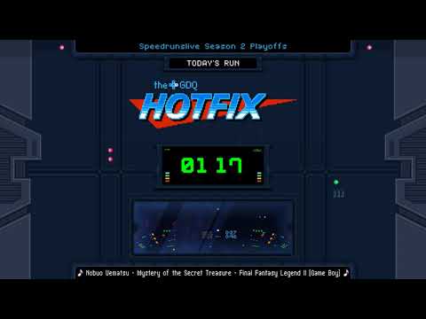 GDQ Hotfix Presents: SpeedRunsLive Season 2 Playoffs Top 16 Day 1