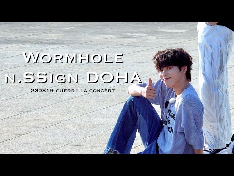 [4K] 230819 엔싸인 도하 - 웜홀 (Wormhole : New Track) 직캠 n.SSign DOHA focus cam @반포 한강공원 게릴라 콘서트