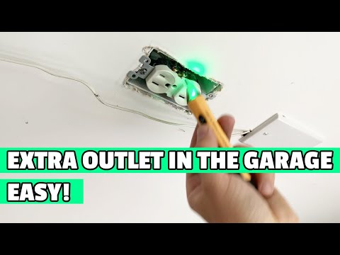 How to add an electrical outlet ANYWHERE! (EASY!!)