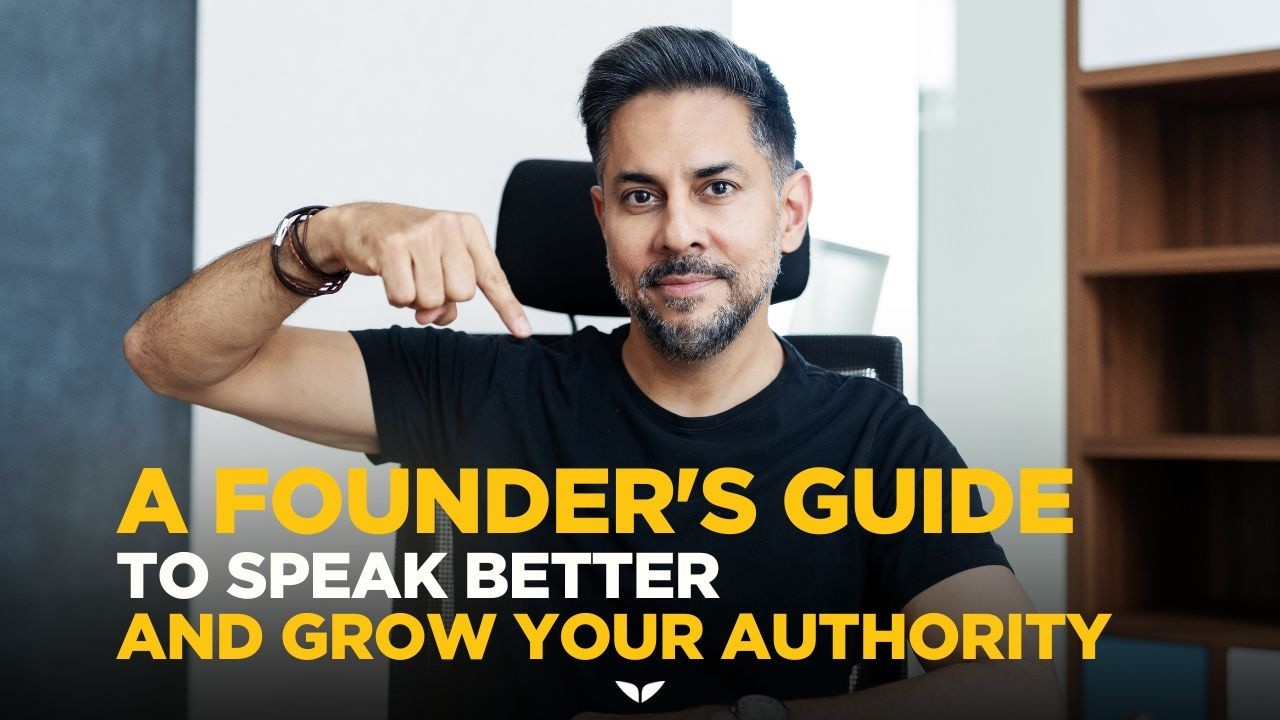 A Founder's Guide to Speak Better and Grow Your Authority : Rapid Fire With @vishen