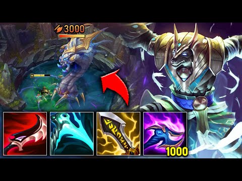 NASUS WITH 1000 STACKS AT 26 MINUTES IS NOT FAIR (SOLO BARON WITH EASE)