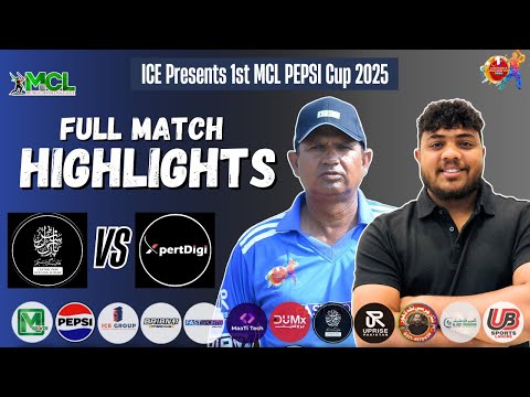 XpertDiGi Vs CentralPark 3rd Ouarter Final | Match Highlights | ICE Presents 1st MCL PEPSI Cup 2025