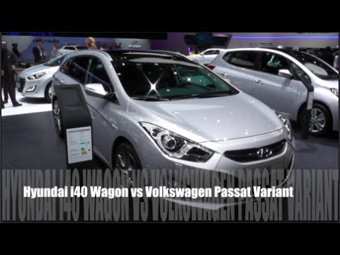 Hyundai i40 Wagon 2014 vs Volkswagen Passat Variant 2014