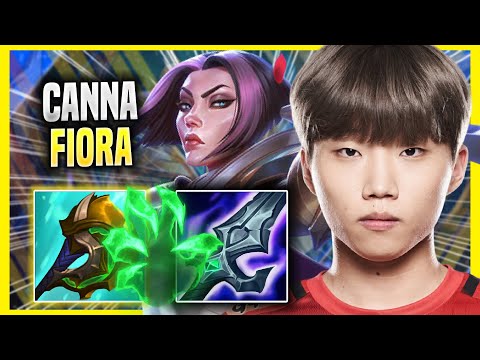 CANNA IS A MONSTER WITH FIORA! - NS Canna Plays Fiora TOP vs Irelia! | Season 2022