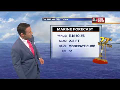 Florida's Most Accurate Forecast with Greg Dee on Tuesday, May 1, 2018