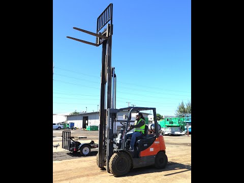 lot 3 2015 Doosan G25E-5 Forklift OahuAuctions.com Sunbelt Hawaii Online Auction