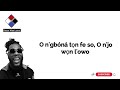 Burna Boy- Born Winner(Lyrics Video)