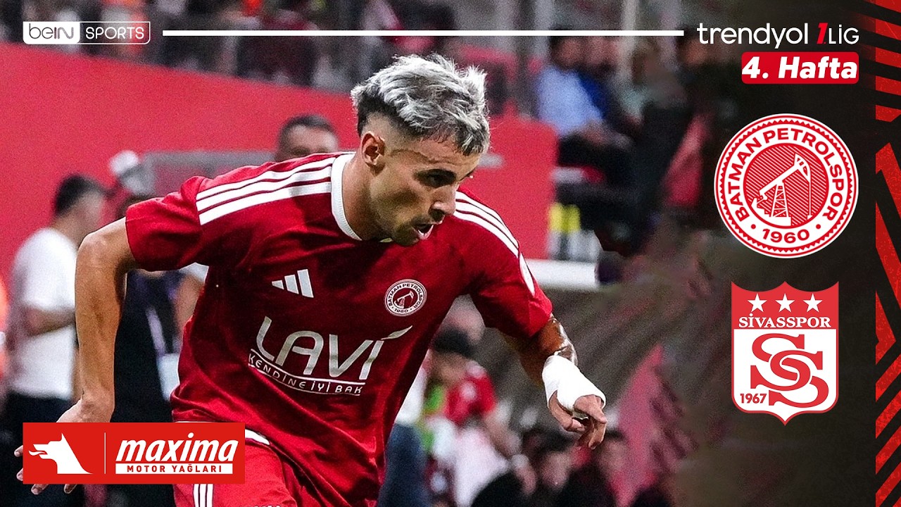 Batman Petrolspor - Sivasspor | 4. Hafta Maç ÖZETİ | Trendyol 1. Lig - 2026/27