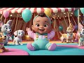 One Two Buckle My Shoe At The Circus Fun Kids Song Circus Nursery Rhyme