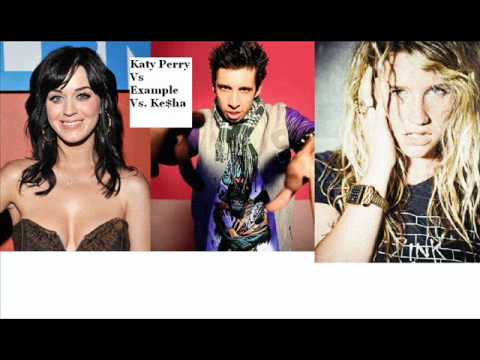 Katy Perry Vs. Example Vs. Kesha - California Love Kickstarts My Drug