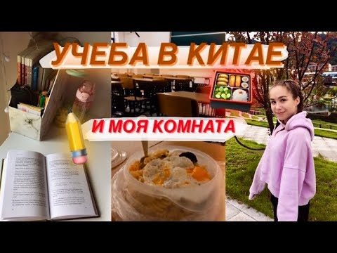 УЧЕБА В КИТАЕ | ЕДА И МОЯ КОМНАТА😍