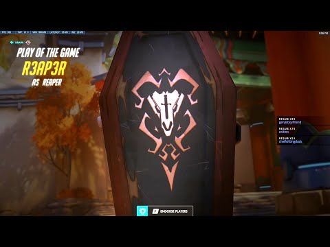 Spirit Top 500 Reaper Main - POTG! [ Overwatch Season 27 Top 500 ]