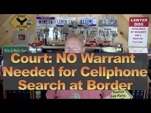 Court: No Warrant Needed for Cellphone Search at Border