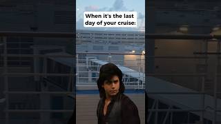 Do you hate the last day of a Cruise vacation too? 😭🚢 #disembarkation #lastday #cruiseover
