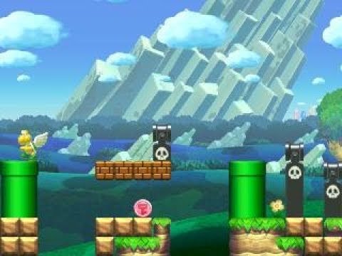 [NSDBU] 8-1 Deadly Defenses ⚡️ by JungleB ⚡️ SUPER MARIO MAKER Raw GAMEPLAY