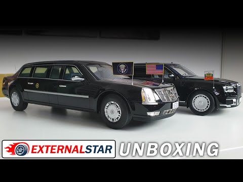 1:18 Cadillac Presidential State Car by CMF | Unboxing and review