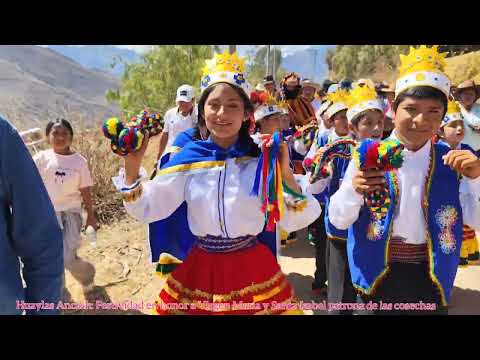 #Huaylas #Ancash Festividad a Virgen María y Santa Isabel patrona de las cosechas 2026