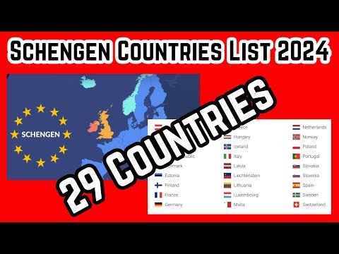 Schengen visa Countries 2024 || Country in Schengen zone || European Country of list #schengen