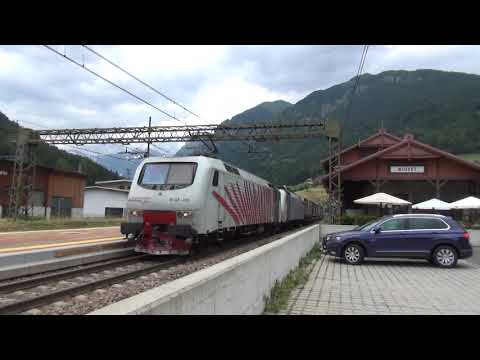 EU43 RTC + EU43 LOKOMOTION CON SEMIRIMORCHI IN TRANSITO A COLLE ISARCO (BZ) MART. 3 - 7 - 2O18