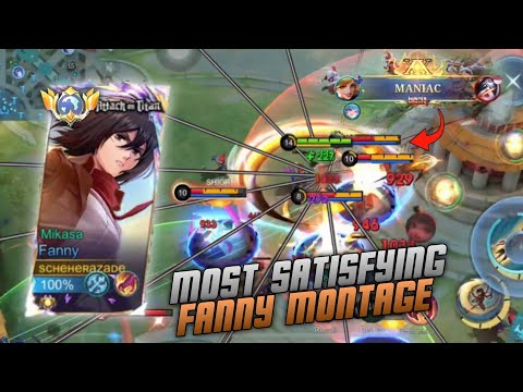 MOST SATISFYING/AGGRESSIVE FANNY MONTAGE PT 3 | MLBB