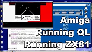 An Amiga running a Sinclair QL: Installing QDOS Classic on WinUAE - #AMayGA