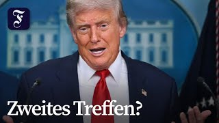 Vor Alaska-Treffen: Trump bringt Dreiergipfel mit Putin und Selenskyj ins Spiel