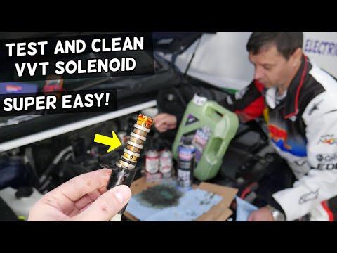 YouTube video about: Can a vvt solenoid be cleaned?