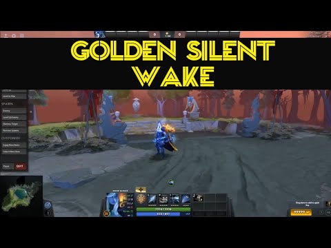 Golden Silent Wake - Drow Ranger