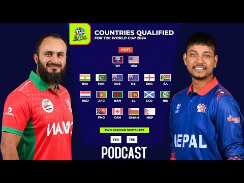 Nepal & Oman Are QUALIFY Upcoming T-20 World cup 2024 \\ NISHANKAR TV