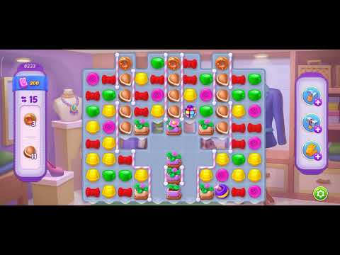 Homescapes level 8233 Hard level