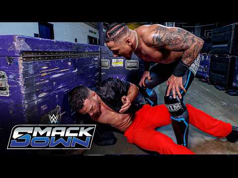 Carmelo Hayes blindsides Ricky Saints backstage: SmackDown highlights, May 22, 2026