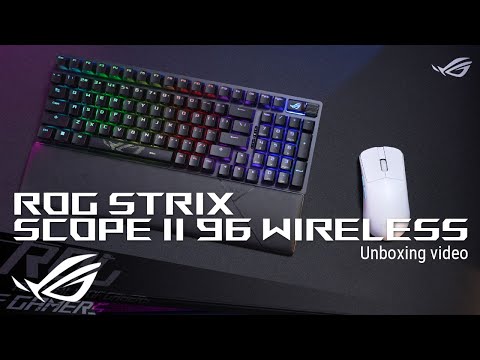 ROG Strix Scope II 96 Wireless – Unboxing Video | ROG