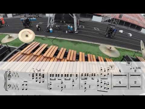 Phantom Regiment 2024 “Mynd” Marimba Transcription