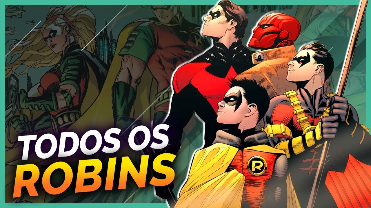 TODOS OS ROBINS DO BATMAN