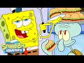 60 MINUTES Of SpongeBob Working At The Krusty Krab SpongeBobOfficial