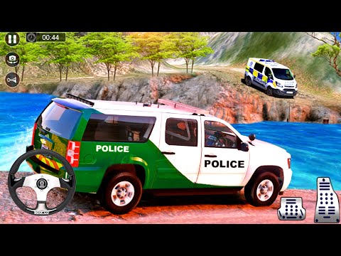 Us Police Car Chase Driver Simulator | Emergency  Offroad Police Van Driving Android Gameplay
