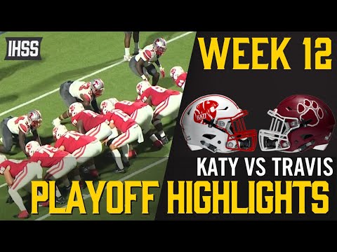 Katy vs Travis - 2023 Week 12 Football Highlights