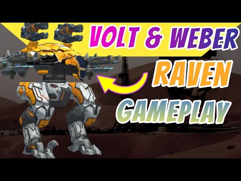 🔥[WR] INSANE Raven with Volt & Weber gameplay | war robots