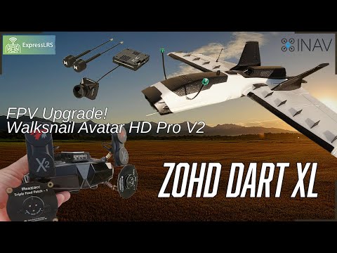 ZOHD Dart XL Gets a Walksnail Avatar HD Pro V2 FPV Upgrade | Install, Flight Test & INAV Setup